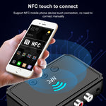 T36 หูฟังบลูทูธ 5.0 พร้อม NFC รับส่งสัญญาณเสียงสำหรับรถยนต์