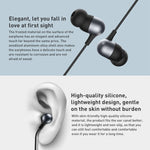 หูฟังอลูมิเนียมอัลลอยด์ Xiaomi แท้ พร้อมสายควบคุมแบบมีสาย 3.5mm, ความยาว: 1.25m, DDQ01WM
