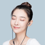 หูฟังอลูมิเนียมอัลลอยด์ Xiaomi แท้ พร้อมสายควบคุมแบบมีสาย 3.5mm, ความยาว: 1.25m, DDQ01WM