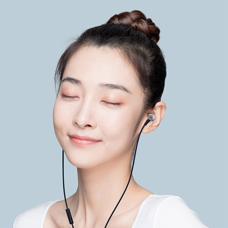 หูฟังอลูมิเนียมอัลลอยด์ Xiaomi แท้ พร้อมสายควบคุมแบบมีสาย 3.5mm, ความยาว: 1.25m, DDQ01WM