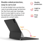 สำหรับ iPad รุ่นที่ 10 10.9 2022 เคสหนังพร้อมคีย์บอร์ดบลูทูธแบบแขวนแม่เหล็ก T89, สำหรับ iPad รุ่นที่ 10 10.9 2022