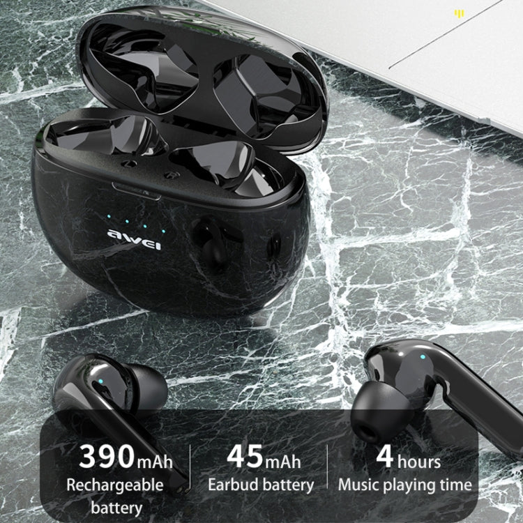 หูฟังบลูทูธ TWS V5.0 แบบไร้สายแท้พร้อมกล่องชาร์จ awei T15