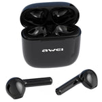 หูฟังบลูทูธ TWS V5.0 แบบไร้สายแท้พร้อมกล่องชาร์จ awei T26 Pro