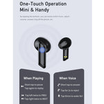 หูฟังสเตอริโอบลูทูธไร้สายแท้ Bluetooth 5.0 awei T36 (สีขาว), T36 (สีดำ)