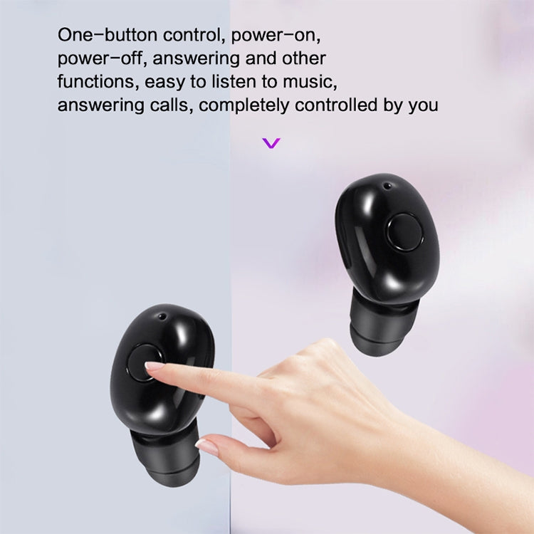 หูฟังบลูทูธกันน้ำ IPX Bluetooth 5.0 พร้อมกล่องชาร์จแม่เหล็ก 350mAh รองรับการโทร DT-4