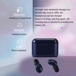 หูฟังบลูทูธกันน้ำ IPX Bluetooth 5.0 พร้อมกล่องชาร์จแม่เหล็ก 350mAh รองรับการโทร DT-4