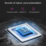หูฟังบลูทูธกันน้ำ IPX Bluetooth 5.0 พร้อมกล่องชาร์จแม่เหล็ก 350mAh รองรับการโทร DT-4