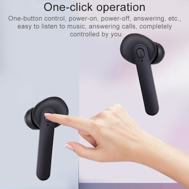 DT-5 หูฟังบลูทูธไร้สาย Bluetooth 5.0 กันน้ำ IPX พร้อมกล่องชาร์จแม่เหล็ก รองรับการโทรและฟังก์ชัน Power Bank, DT-5