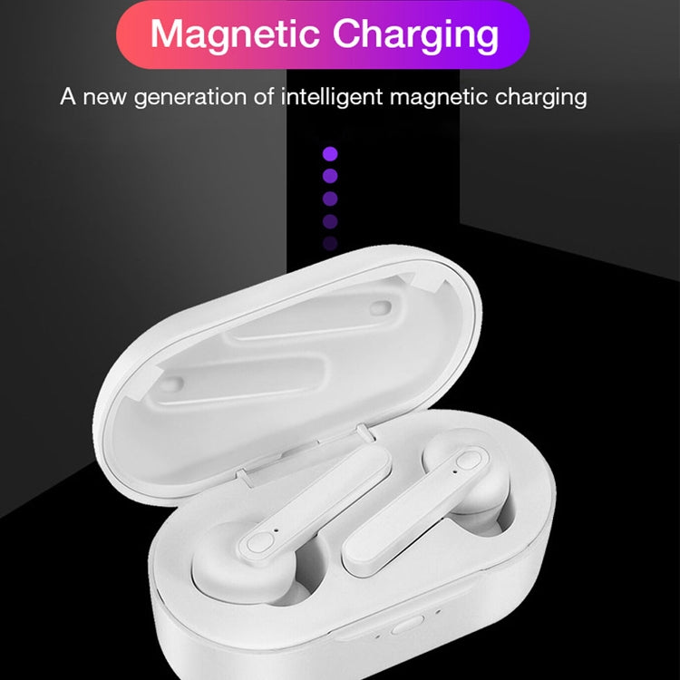 DT-5 หูฟังบลูทูธไร้สาย Bluetooth 5.0 กันน้ำ IPX พร้อมกล่องชาร์จแม่เหล็ก รองรับการโทรและฟังก์ชัน Power Bank, DT-5