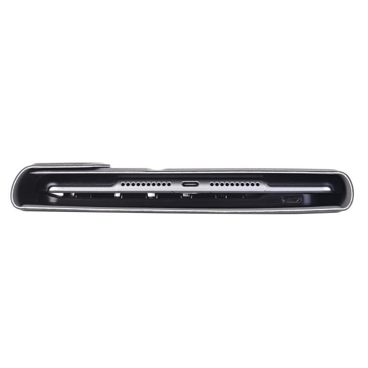 A05 เคสแท็บเล็ตหนังพร้อมคีย์บอร์ดบลูทูธ ABS บางพิเศษ 3.0 ถอดได้สำหรับ iPad mini 5 พร้อมที่ยึด สำหรับ mini 5
