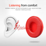 1 คู่ เคสป้องกันหนังสำหรับหูฟัง Beats Solo2.0 / Solo3.0 รุ่นไร้สาย