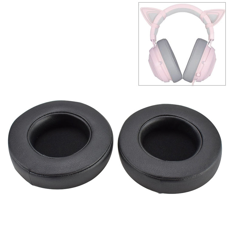 2 ชิ้น ฟองน้ำรองหูฟังสำหรับ Razer Kraken 7.1 V2 Pro แบบเจล ปลอกหูฟังสำรอง, สำหรับ Razer Kraken 7.1 V2 Pro (เจล)
