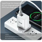 IVON AD52 18W USB-C / Type-C + USB พอร์ตคู่ ชาร์จเร็ว PD