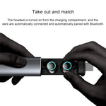หูฟังไร้สาย TWS Bluetooth V5.0 แบบใส่ในหู รุ่น S5 Twins Sports Magnetic