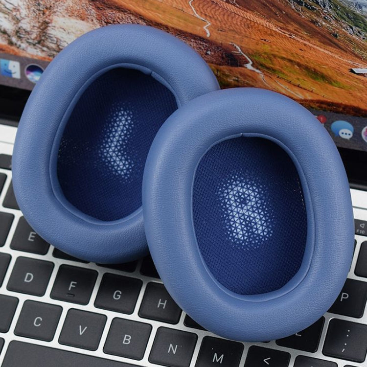 ปลอกหูฟังหนังเทียมและฟองน้ำเมมโมรี่โฟม 1 คู่ สำหรับหูฟัง JBL Everest Elite 750NC สีบรอนซ์ และสีน้ำเงิน