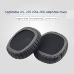 ปลอกหูฟังหนังเทียมและฟองน้ำเมมโมรี่โฟม 2 ชิ้น สำหรับหูฟัง JBL J55 / J55a / J55i