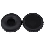 ปลอกหูฟังหนังเทียมและฟองน้ำเมมโมรี่โฟม 2 ชิ้น สำหรับหูฟัง JBL E40BT / T450 สีดำ และสีขาว