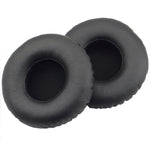 ปลอกหูฟังหนังเทียมและฟองน้ำเมมโมรี่โฟม 2 ชิ้น สำหรับหูฟัง JBL Synchros S400BT สีดำ เทา แดง และขาว