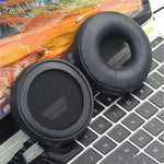 ปลอกหูฟังหนังเทียมและฟองน้ำเมมโมรี่โฟม 2 ชิ้น สำหรับหูฟัง JBL Synchros S400BT สีดำ เทา แดง และขาว
