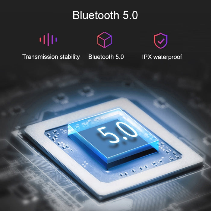 หูฟังสเตอริโอไร้สาย TWS Bluetooth V5.0 รุ่น BTH-K08 พร้อมกล่องชาร์จ