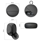 หูฟังสเตอริโอไร้สาย TWS Bluetooth V5.0 รุ่น YH-03 พร้อมกล่องชาร์จ รองรับผู้ช่วยเสียง