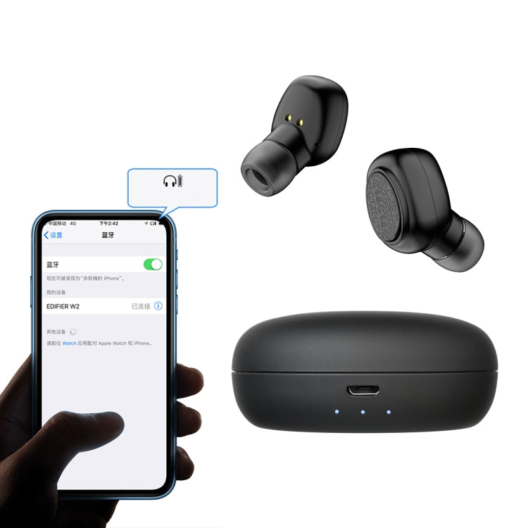 หูฟังสเตอริโอไร้สาย TWS Bluetooth V5.0 รุ่น YH-03 พร้อมกล่องชาร์จ รองรับผู้ช่วยเสียง