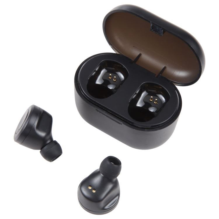 หูฟังบลูทูธไร้สายแท้ A6 Bluetooth 5.0 พร้อมกล่องชาร์จ สีดำ A6