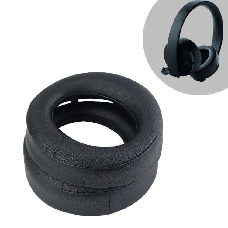 สำหรับ Sony CUHYA-0080 PlayStation 7.1 CUHYA-0080 2018 ปลอกหุ้มเบาะหูฟังไร้สายรุ่นที่สี่ สีทอง เปลี่ยนแผ่นรองหู ไม่มีตาข่าย