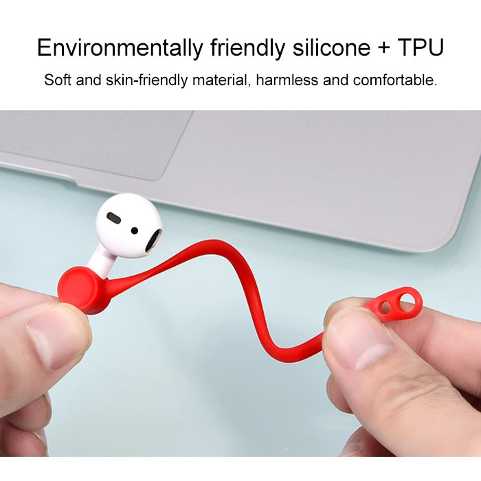 สายคล้องหูฟังไร้สาย ป้องกันหูฟังหาย สำหรับ Apple AirPods 1 / 2