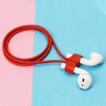 สายคล้องหูฟังบลูทูธไร้สาย ป้องกันหูฟังหาย แบบแม่เหล็กซิลิโคน สำหรับ Apple AirPods 1 / 2