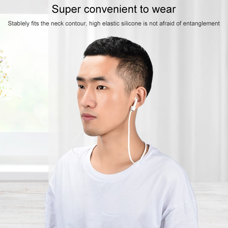 สายคล้องหูฟังบลูทูธไร้สาย ป้องกันหูฟังหาย แบบแม่เหล็กซิลิโคน สำหรับ Apple AirPods 1 / 2