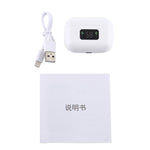 หูฟังบลูทูธไร้สาย i58 TWS Bluetooth 5.0 แบบสัมผัส สำหรับอุปกรณ์ระบบ IOS พร้อมกล่องชาร์จแม่เหล็กและจอดิจิทัลอัจฉริยะ รองรับ Siri