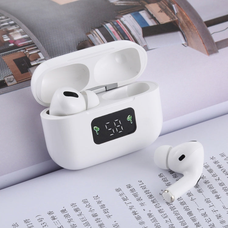 หูฟังบลูทูธไร้สาย i58 TWS Bluetooth 5.0 แบบสัมผัส สำหรับอุปกรณ์ระบบ IOS พร้อมกล่องชาร์จแม่เหล็กและจอดิจิทัลอัจฉริยะ รองรับ Siri