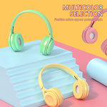 Y08 หูฟังบลูทูธคุณภาพเสียง Hifi Macaron รองรับการโทร & การ์ด TF & AUX 3.5 มม.