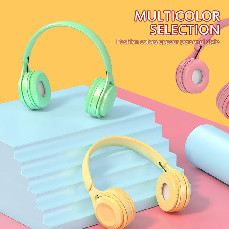 Y08 หูฟังบลูทูธคุณภาพเสียง Hifi Macaron รองรับการโทร & การ์ด TF & AUX 3.5 มม.