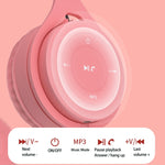 Y08 หูฟังบลูทูธคุณภาพเสียง Hifi Macaron รองรับการโทร & การ์ด TF & AUX 3.5 มม.