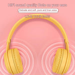Y08 หูฟังบลูทูธคุณภาพเสียง Hifi Macaron รองรับการโทร & การ์ด TF & AUX 3.5 มม.