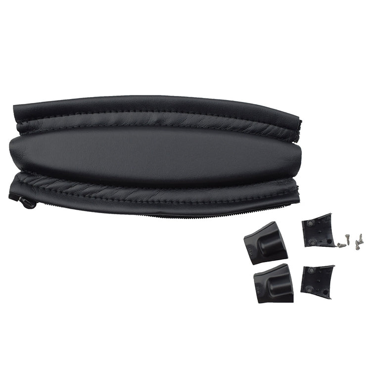 10 ชิ้น สำหรับ Bose QC2 / QC15 ปลอกหนังครอบคาดศีรษะหูฟัง พร้อมชิ้นส่วนพลาสติก + สกรู