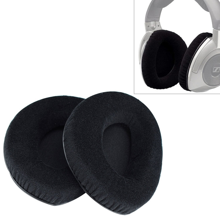 2 ชิ้น สำหรับ Sennheiser RS160 / 170 / HDR170 / 180 / 160 ปลอกหูฟังผ้าฟลานเนลทดแทนไม่มีตะขอ