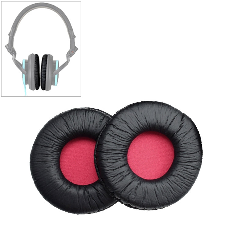 2 ชิ้น สำหรับ SONY MDR-V55 ปลอกหูฟังหนังทดแทน
