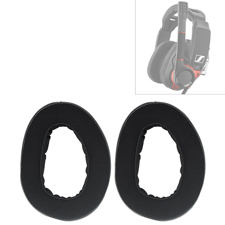 2 ชิ้น สำหรับ Sennheiser GSP 600 ปลอกฟองน้ำหูฟังทดแทน สำหรับ Sennheiser GSP 600 (ปลอกหู)