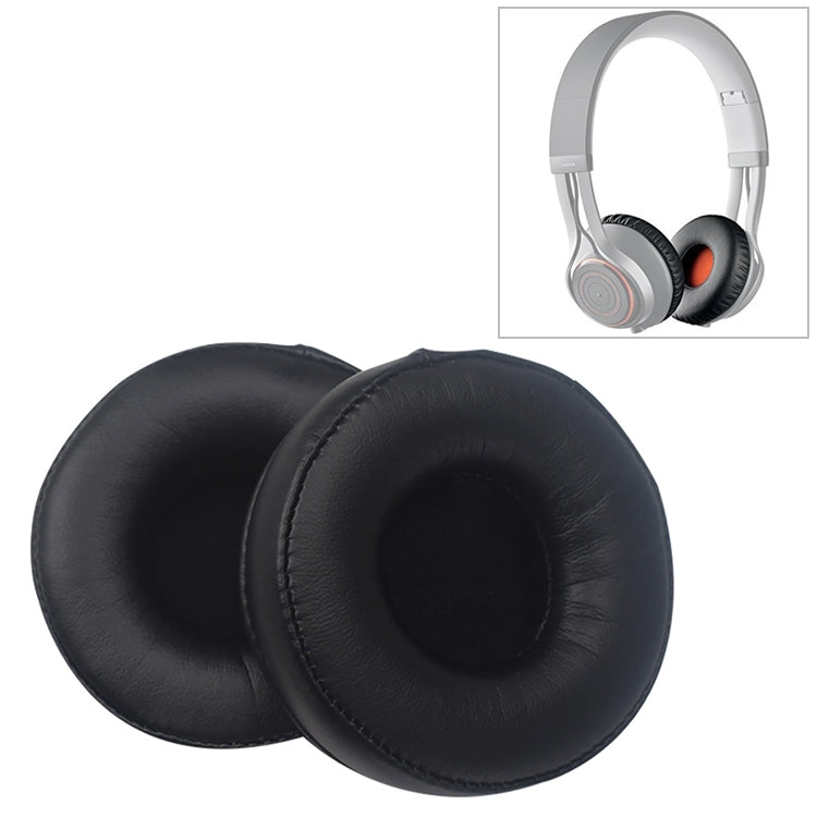 2 ชิ้น สำหรับ Jabra Revo หูฟังไร้สาย ฟองน้ำรองหูฟัง หนังแท้ หมอนรองหูฟัง แทนที่