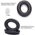 ปลอกหูฟังนุ่มพร้อมใยสำลีเก็บเสียง 1 คู่ สำหรับ BOSE QC2 / QC15 / AE2 / QC25