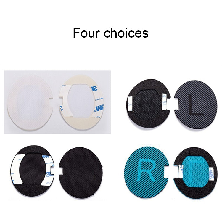 ปลอกหูฟังนุ่มพร้อมใยสำลี LR 1 คู่ สำหรับ BOSE QC2 / QC15 / AE2 / QC25 / QC35
