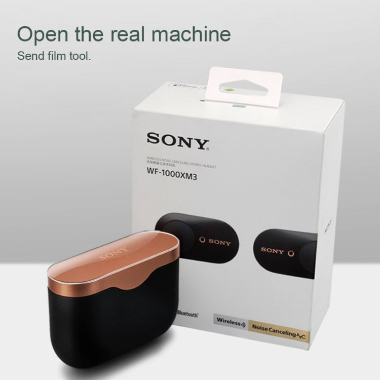 สติกเกอร์กันรอยโปร่งใสสำหรับหูฟังบลูทูธ Sony WF-1000XM3