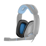 2 ชิ้น สำหรับ Sennheiser GSP300 / GSP301 / GSP302 / GSP303 / GSP350 ฝาครอบเบาะหูฟัง Earmuffs แทนที่ ไม่มีตาข่าย