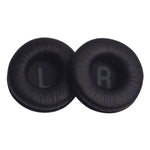 2 ชิ้น สำหรับ JBL Tune 600BTNC / T500BT / T450BT ฝาครอบเบาะหูฟัง Earmuffs แทนที่ พร้อมตาข่าย สีฟ้ากบ, สีขาวกบ, สีดำกบ, สีชมพูกบ