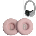 2 ชิ้น สำหรับ JBL Tune 600BTNC / T500BT / T450BT ฝาครอบเบาะหูฟัง Earmuffs แทนที่ พร้อมตาข่าย สีฟ้ากบ, สีขาวกบ, สีดำกบ, สีชมพูกบ