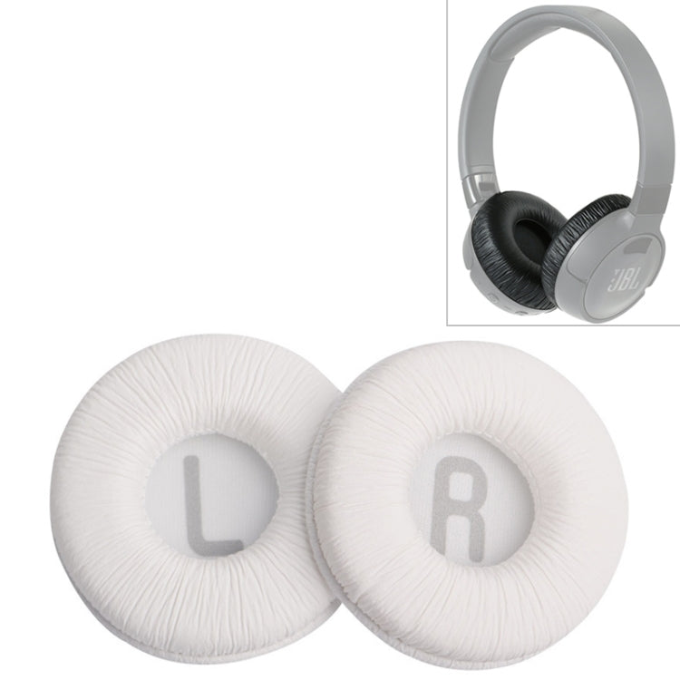 2 ชิ้น สำหรับ JBL Tune 600BTNC / T500BT / T450BT ฝาครอบเบาะหูฟัง Earmuffs แทนที่ พร้อมตาข่าย สีฟ้ากบ, สีขาวกบ, สีดำกบ, สีชมพูกบ