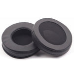 2 ชิ้น สำหรับ Skullcandy / HESH 2.0 ปลอกหูฟังหนาแผ่นรองหูเปลี่ยนพร้อมด้ายเย็บสีขาว (สีดำ)